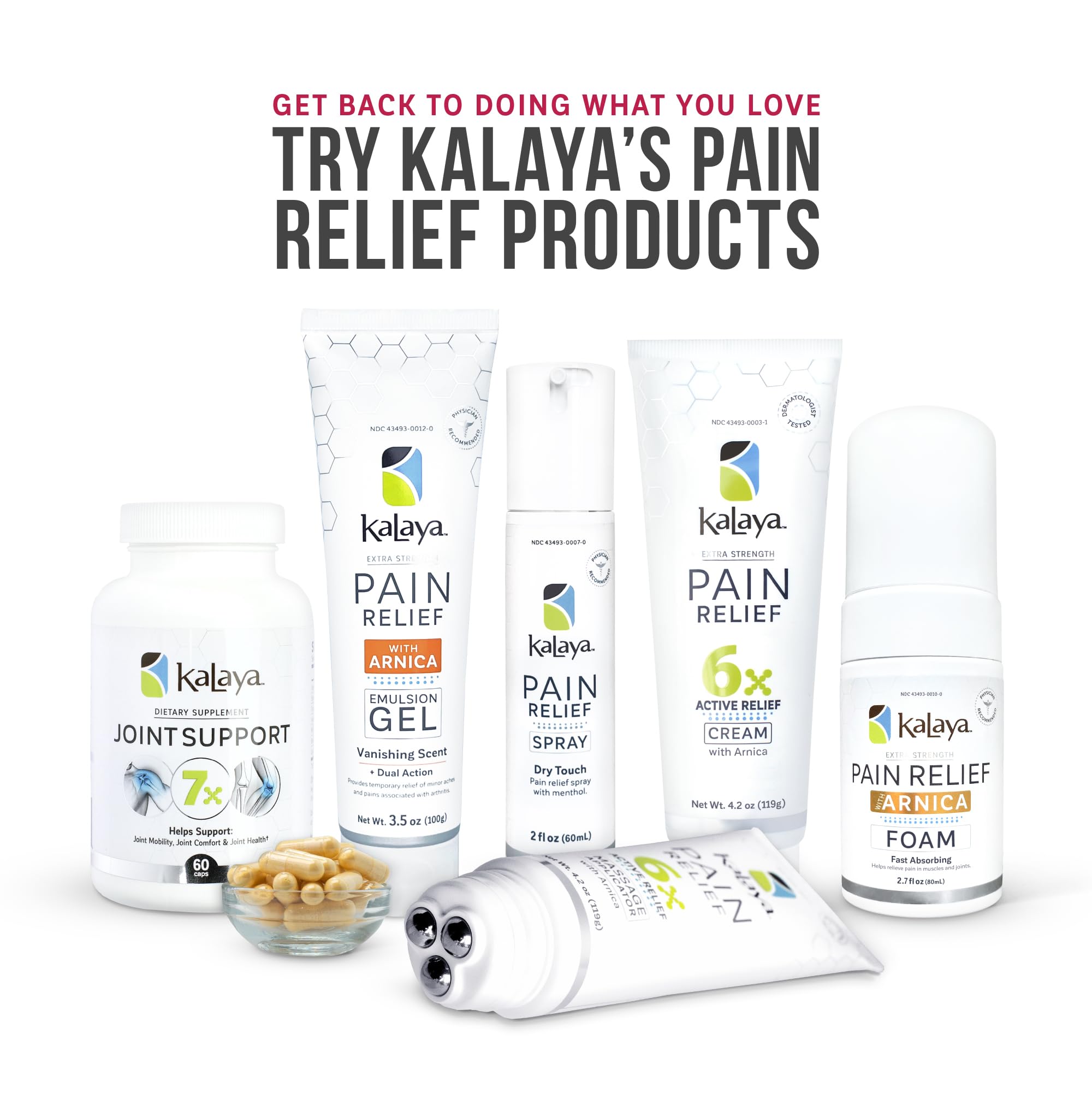 Kalaya Naturals rmt-inspired design reflects professional massage origins.