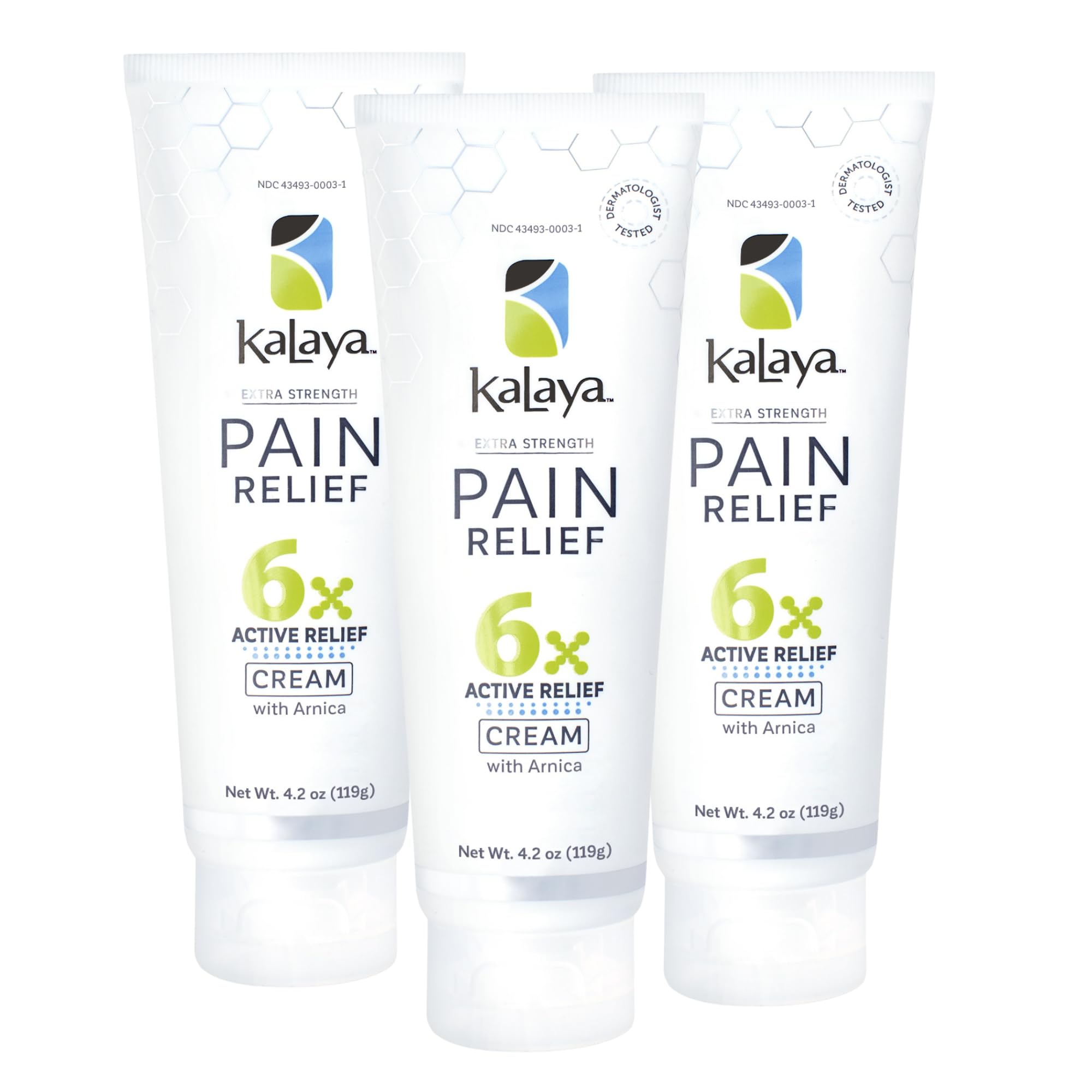 Kalaya Pain Relief Arnica bottle ready for quick muscle support
