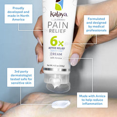 Kalaya Pain Relief Cream jar for soothing joint and muscle comfort
