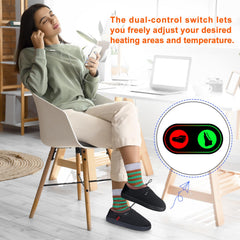 Kamlif heated slippers ideal for office use during cold mornings and long workdays