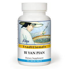 Kan Herb Bi Yan Pian bottle for daily nasal passage support.