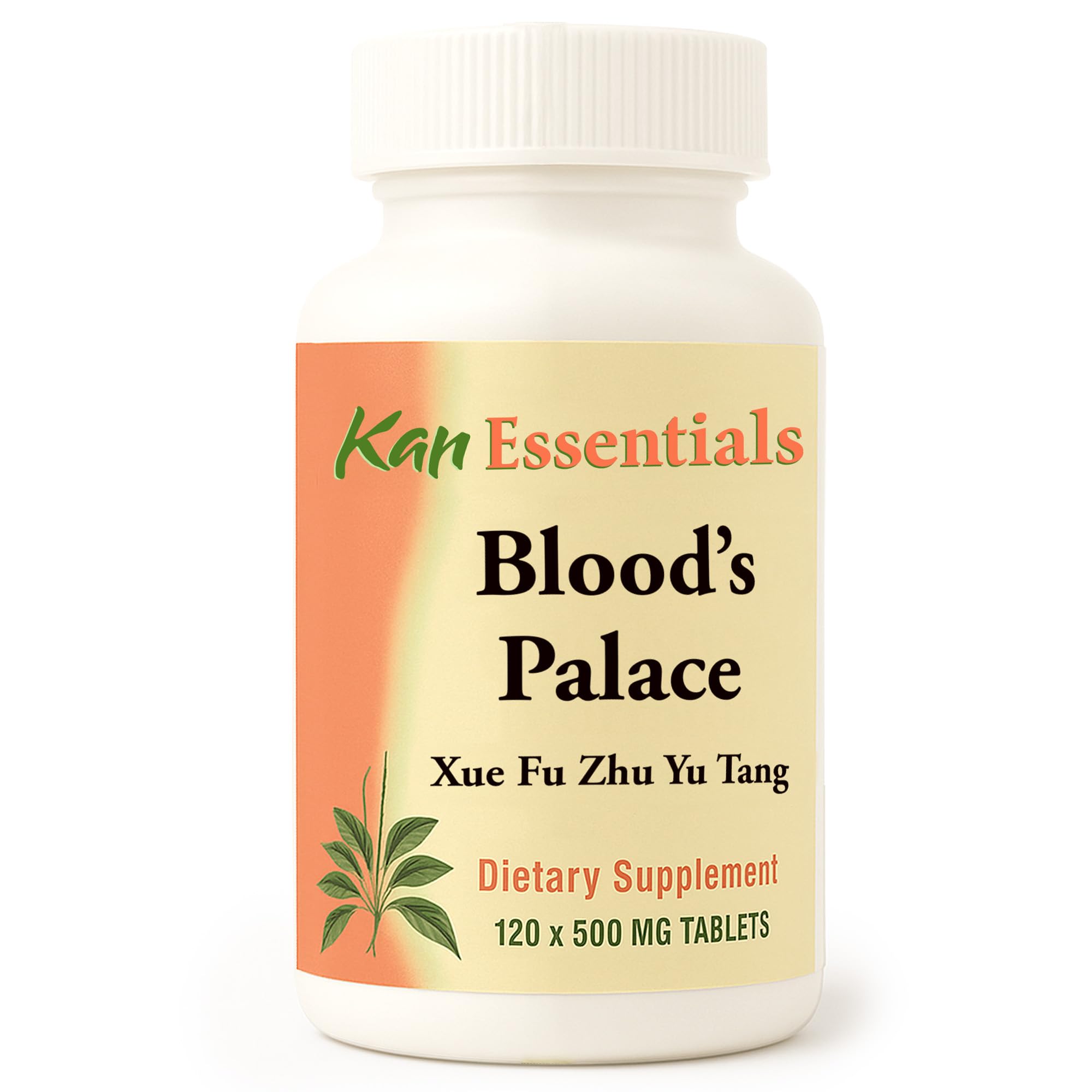 Kan Herbs Blood’s Palace bottle front promotes calm and balanced circulation for pets.