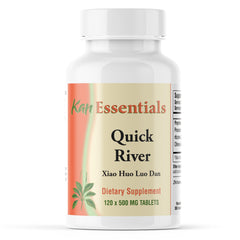 Kan Herbs Quick River bottle front view, pet mobility supplement