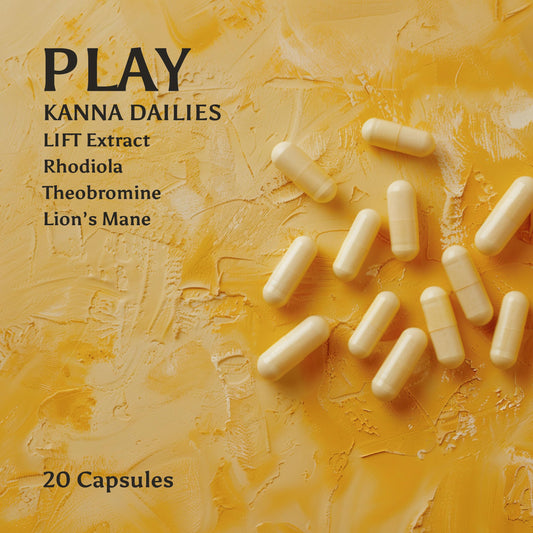 Kanna Extract Co. lab-verified capsule bottle demonstrating quality and material consistency.