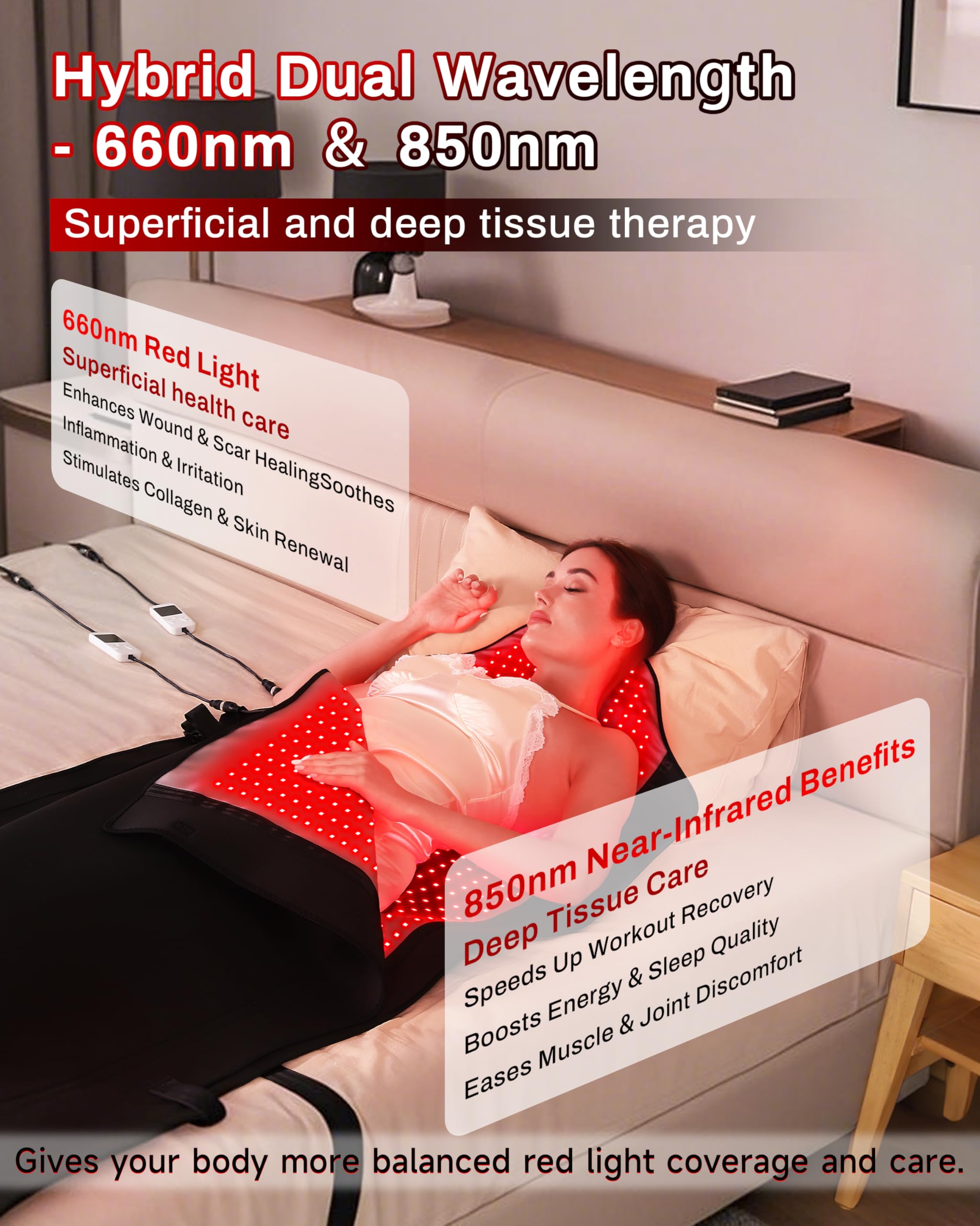 Kaoudt cocoon-style sleep bag option for immersive light therapy sessions