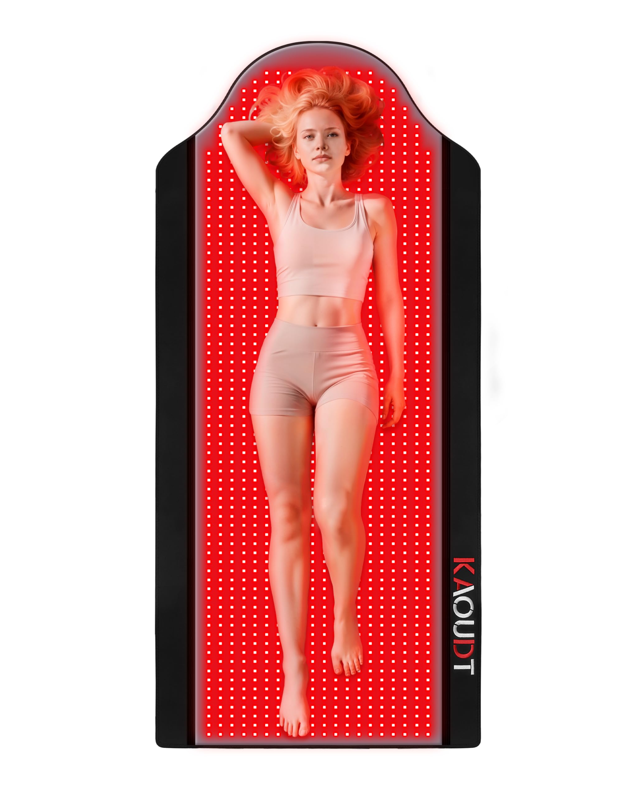 Kaoudt light therapy mat showing full-body coverage for home use