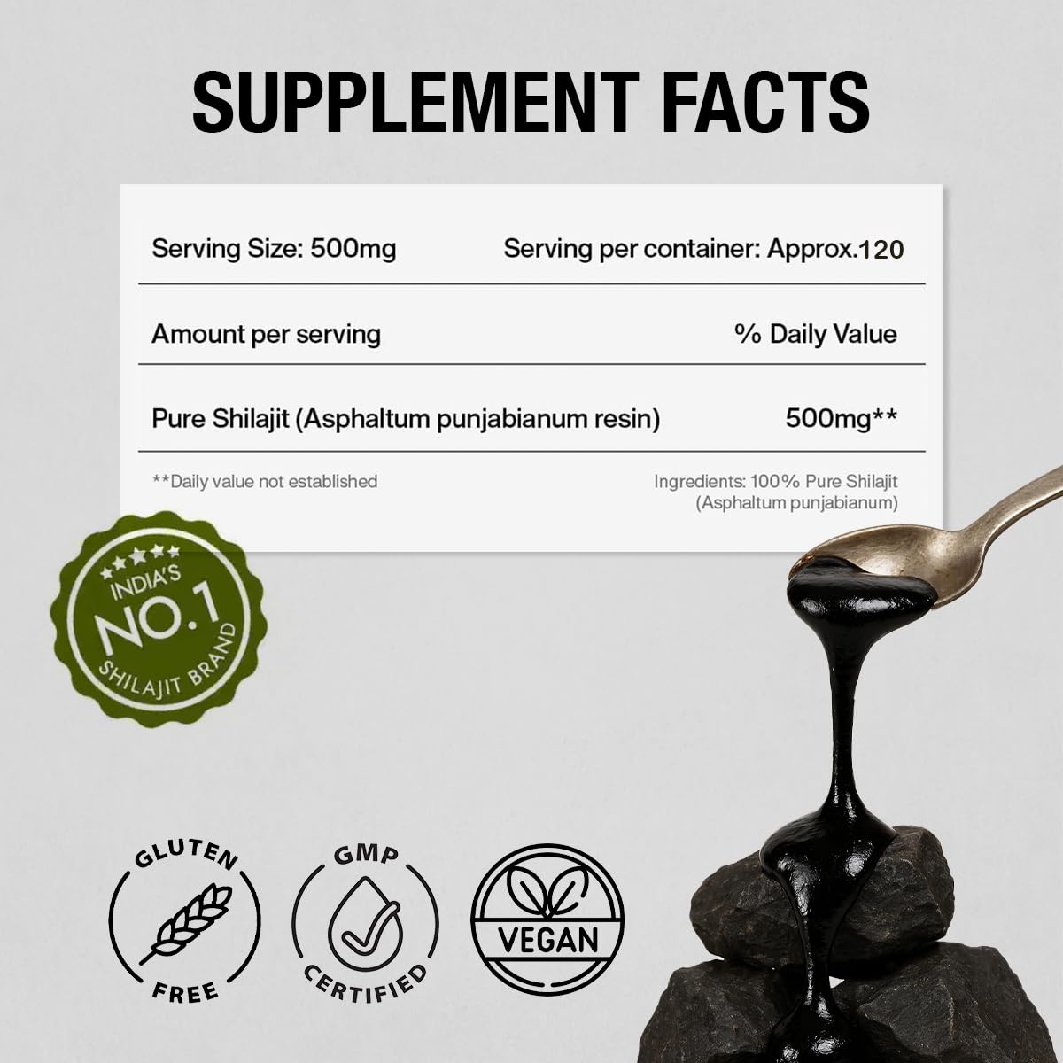 Kapiva Shilajit resin provides an energy boost for active lifestyles