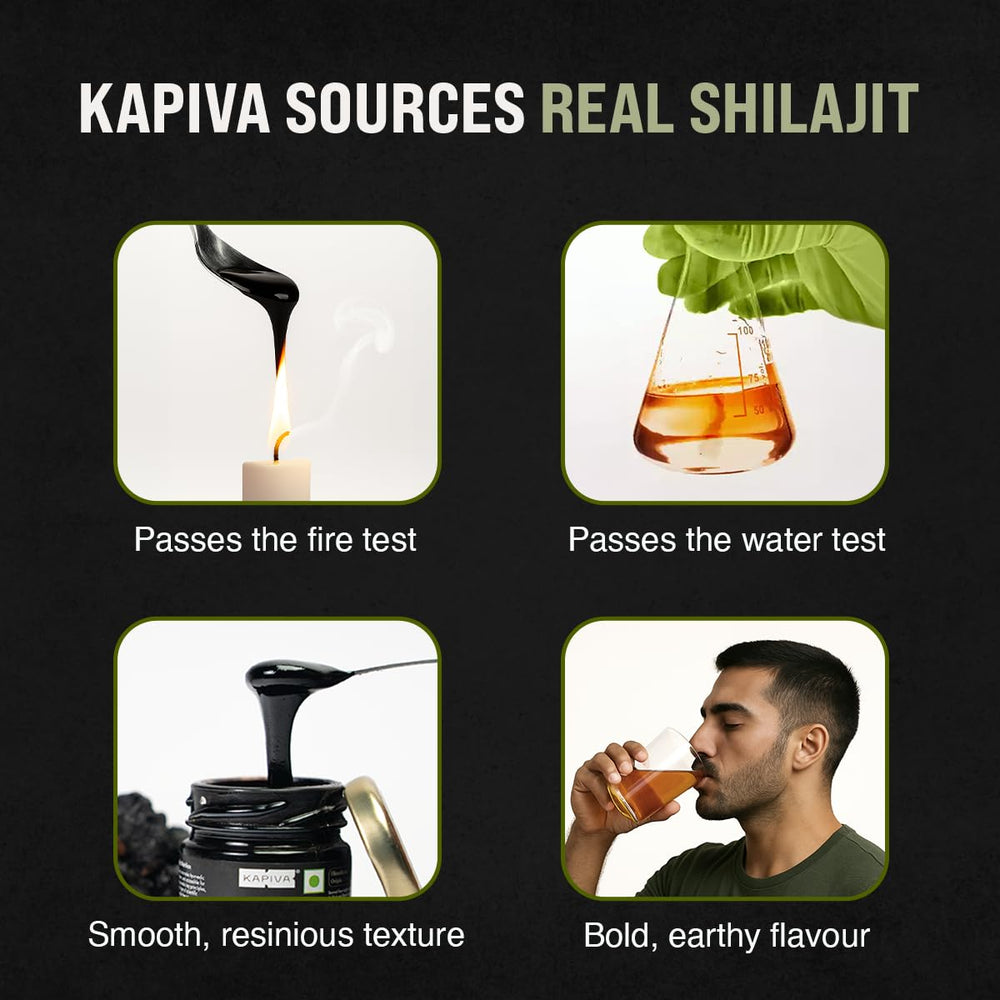 Kapiva Shilajit resin vegan and gluten-free for inclusive wellness