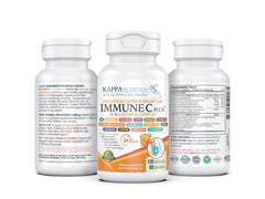 Kappa Nutrition Immune C Plus capsules close-up highlighting high-potency design
