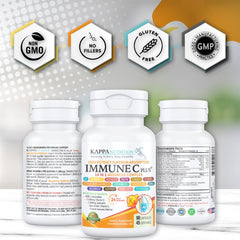 Kappa Nutrition Immune C Plus bitter orange and ginger elements in design