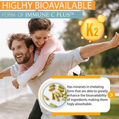 Kappa Nutrition Immune C Plus rose hips and echinacea visuals signaling immune synergy