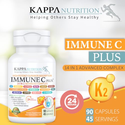 Kappa Nutrition Immune C Plus Vitamin D3 and Zinc capsule details