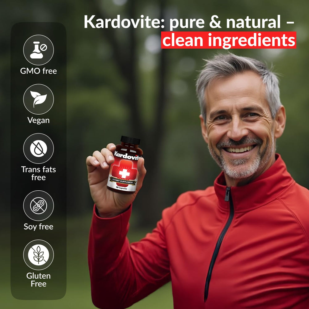 Kardovite capsules pour demonstrates easy daily use