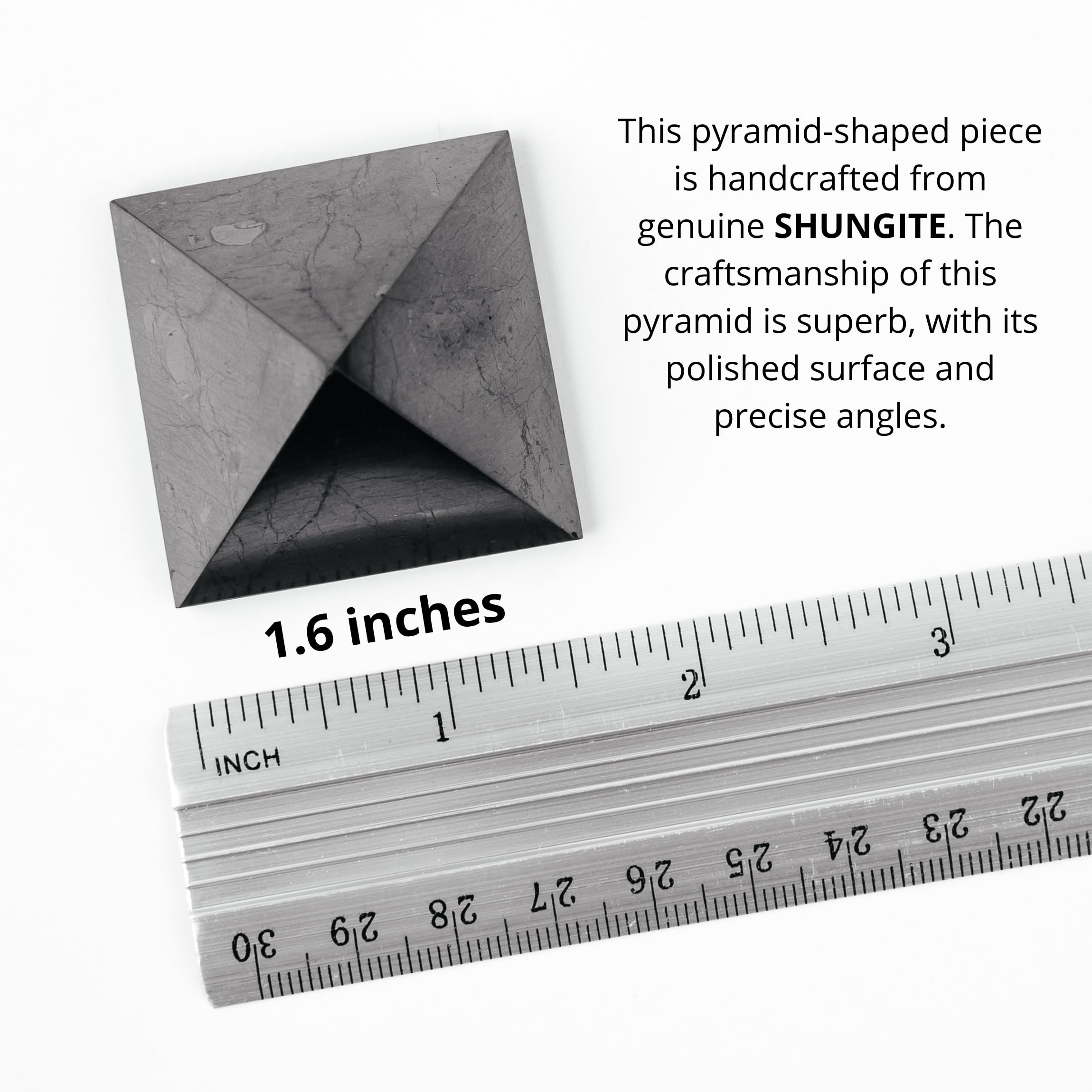 KARELIANMASTERS Shungite plate 19mm balances energy near laptops and phones