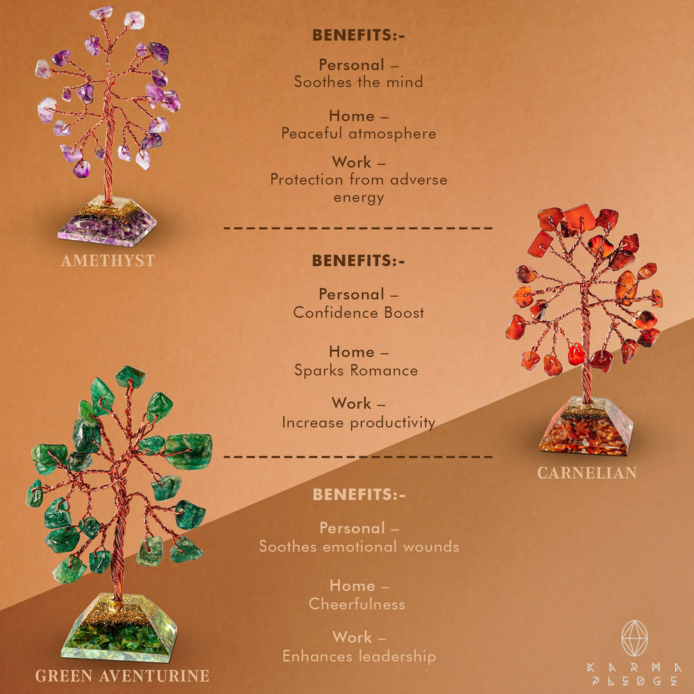 KARMAPLEDGE crystal beads on pyramid base for mindful rituals and renewal