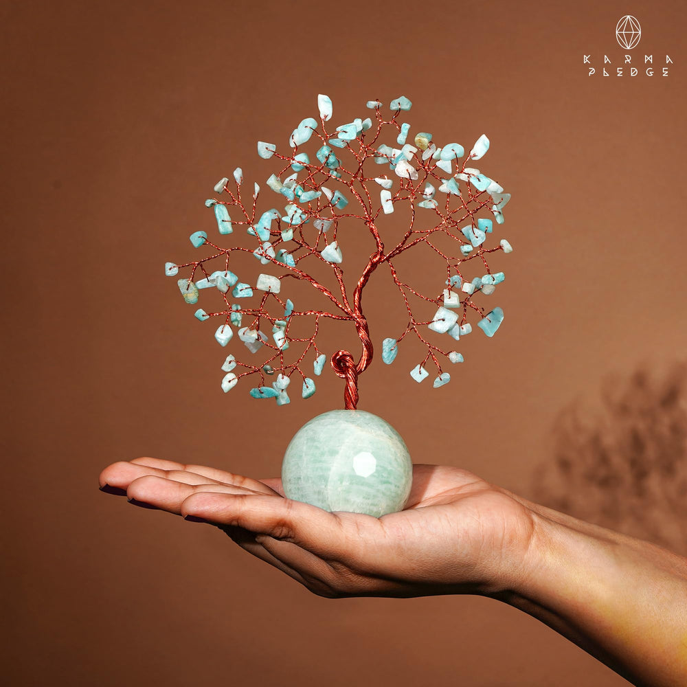 KARMAPLEDGE Crystal Tree of Life gift packaging ready for celebrations