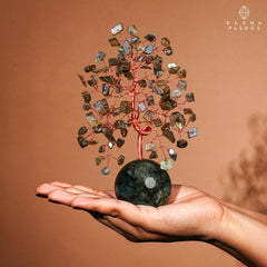 KARMAPLEDGE gift-ready crystal tree ideal for birthdays and special occasions