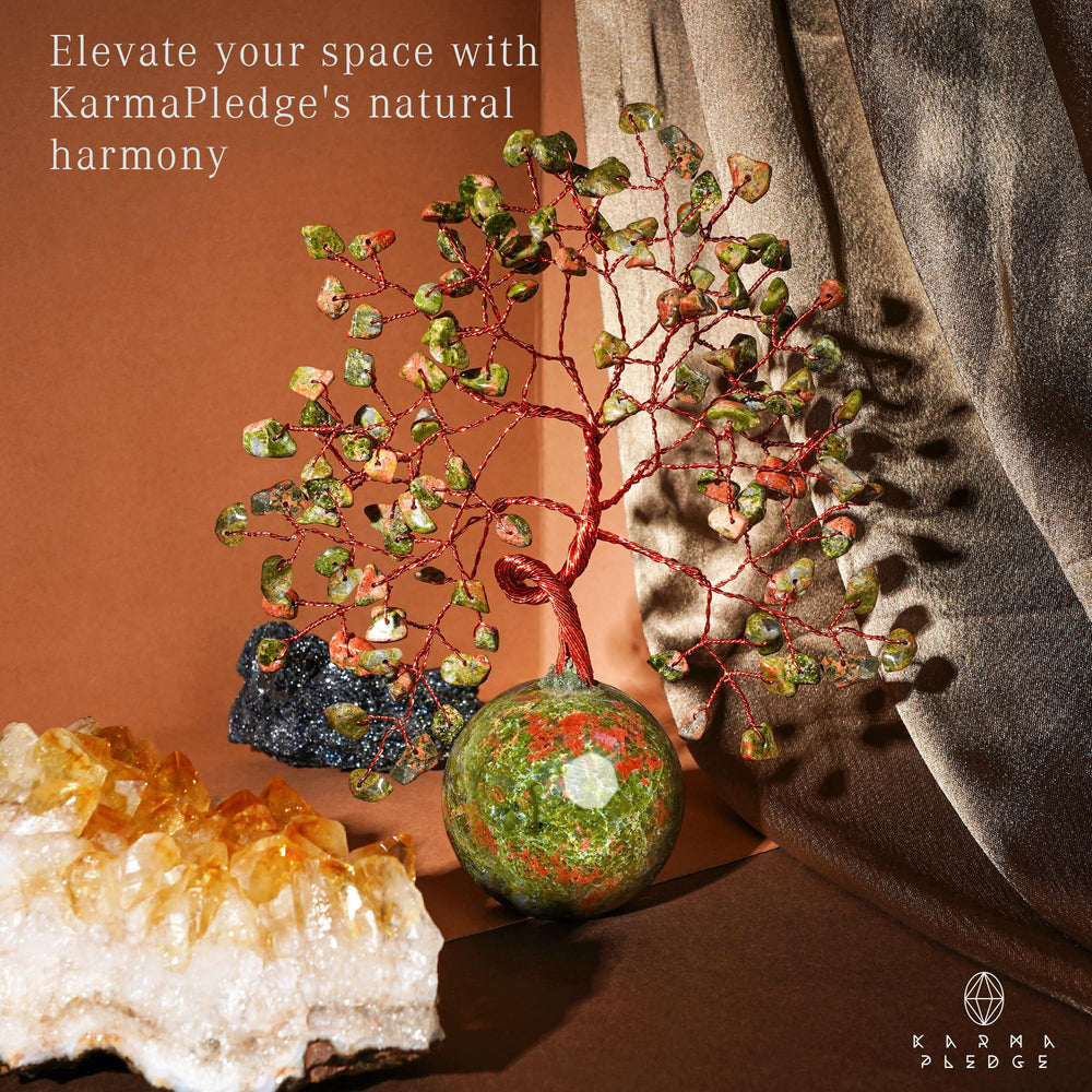 KARMAPLEDGE natural quartz crystal beads add sparkle and positive energy to spaces