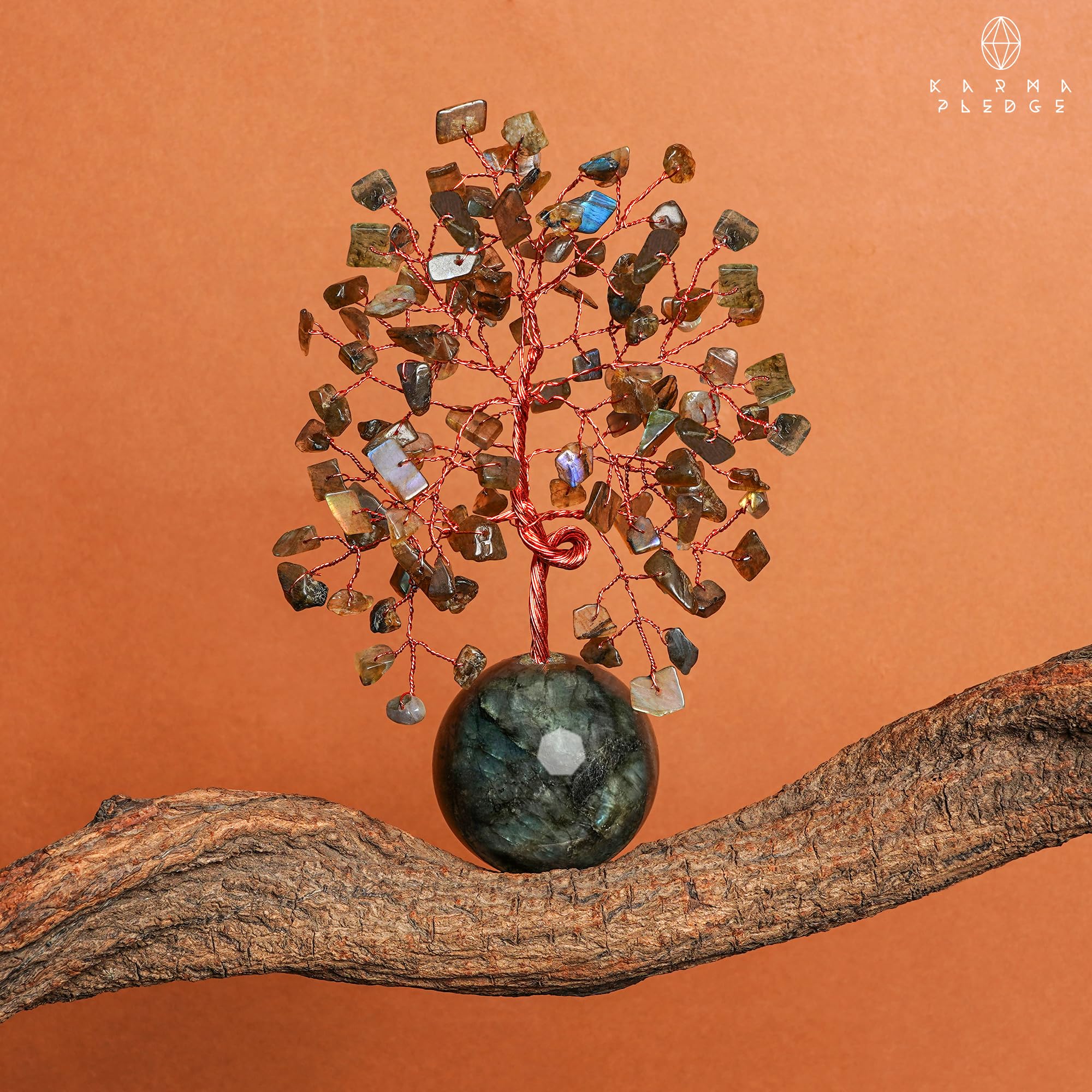 KARMAPLEDGE tree of life decor supports mindfulness in meditation corners