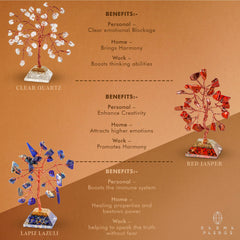 KARMAPLEDGE wedding or special occasion gift crystal tree for loved ones