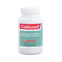 Karuna CalGuard bottle with capsules for bone support.