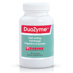 Karuna DuoZyme 90 caps bottle for daily digestive support
