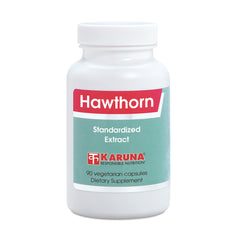 Karuna Hawthorn 300mg bottle supports daily heart health and circulation