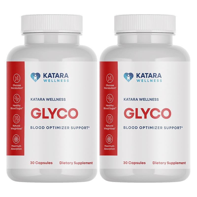 Katara Wellness Glyco bottle front view for balanced daily nutrition support.