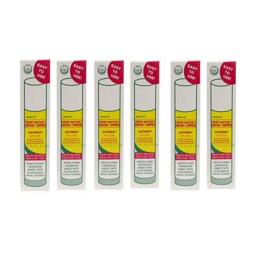 Katinko 6-stick ointment bundle for on-the-go soothing and comfort.