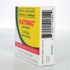 Katinko Ointment box display showcasing heritage brand for everyday wellness