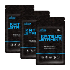 KatsuoStamina bottle being poured to fuel training sessions