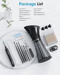KAUGIC all-in-one ear cleaning solution reduces extra tools