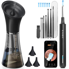 KAUGIC ear wax removal kit camera visual inspection for precise wax assessment