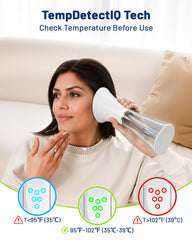 KAUGIC offers four pressure levels for customizable cleansing.