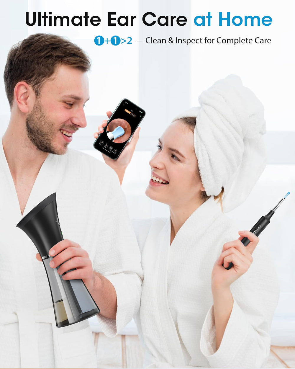 KAUGIC overheat protection ensures safe cleaning sessions