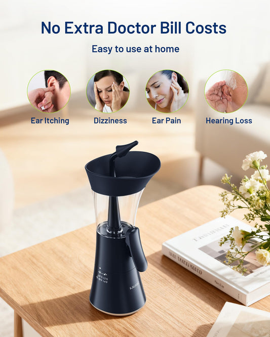 KAUGIC ear cleaner with one-hand use for effortless, precise sessions.