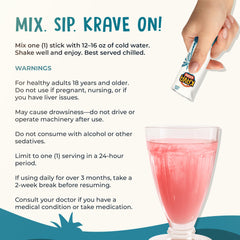 Kava Krave label highlights caffeine-free, crash-free formula