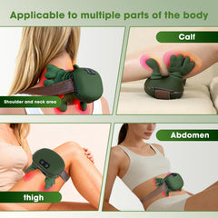 KAVACH travel-friendly massager fits in a bag.