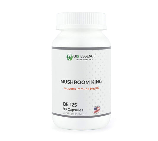 Kaxilu Bio Essence Mushroom King bottle for daily focus and balanced energy.