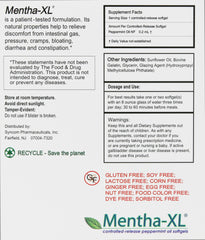Kaxilu Mentha-XL peppermint oil softgels pack-2 view signaling value and convenience.