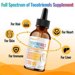 Kayseari packaging front highlighting antioxidant tocotrienols