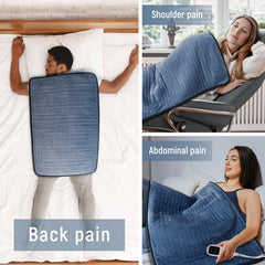 Kdti heating pad machine washable fabric for easy cleaning