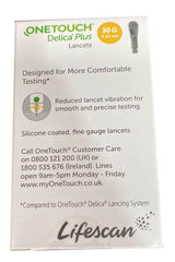 Delica Plus lancets silicone coating for smooth insertion.