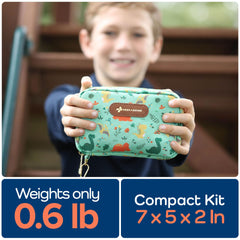 KeepGoing compact first aid kit travel size for bags.