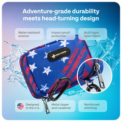 KeepGoing compact travel-size kit fits in car, bag, or suitcase.
