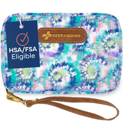 KeepGoing travel first aid kit kids 130pc case—compact and travel-ready.