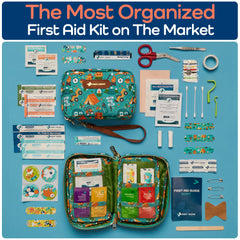 KeepGoing travel kit fits diaper bags for quick access to care.