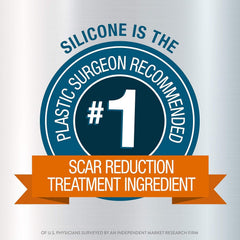 KELO-COTE silicone layer forming on a scar for a breathable film.