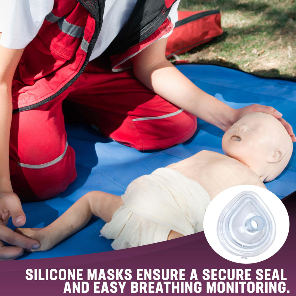 Kemp USA disposable gloves protect responders during CPR.