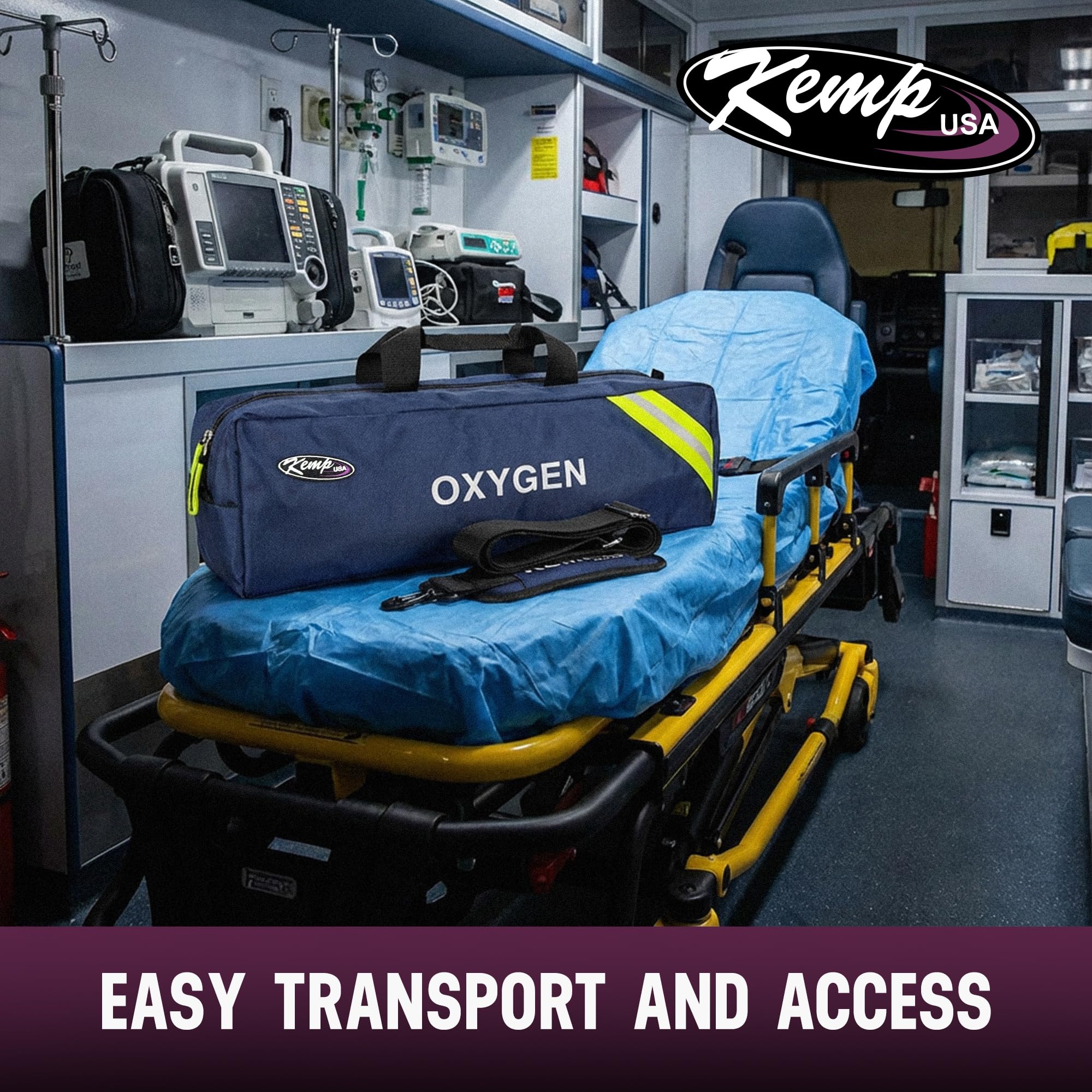 Kemp USA bag with removable shoulder strap offers flexible carrying options